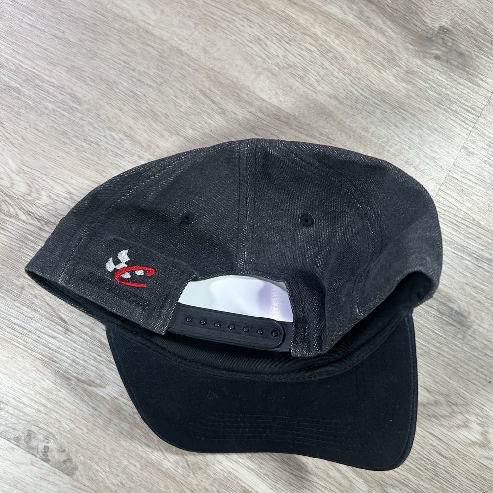 VTG Dale Earnhardt Snapback Hat NASCAR Competitors View Gray Black Cap - Picture 8 of 8